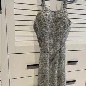 Elegant Gray Women's Dress